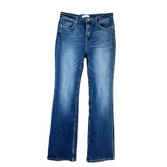 Zenana Women’s High Rise Straight Leg Bootcut Jeans DPP-1740MM - Picture 1 of 7
